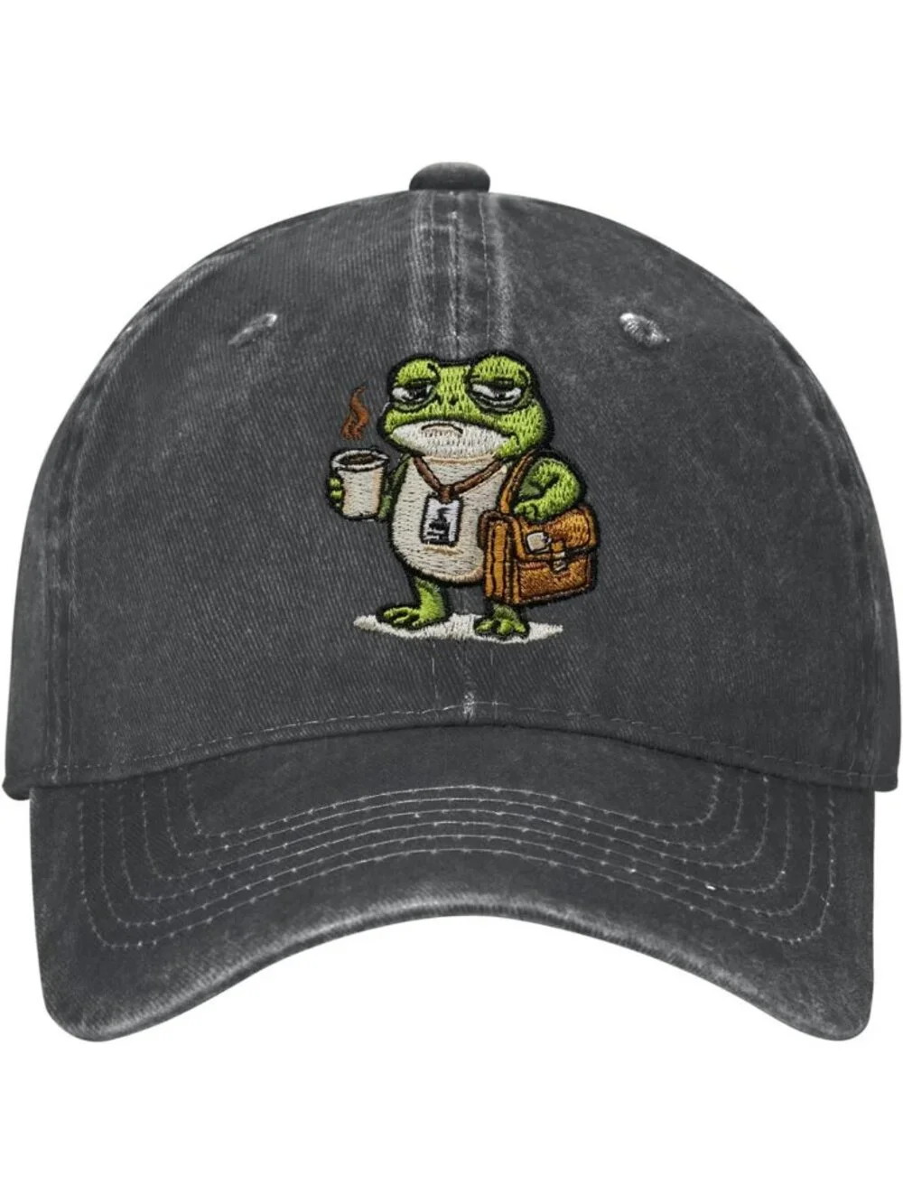 Funny Adjustable Cotton Baseball Cap for Men & Women, Embroidered Dad Hat